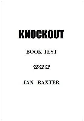Knockout Book Test by Ian Baxter - Click Image to Close